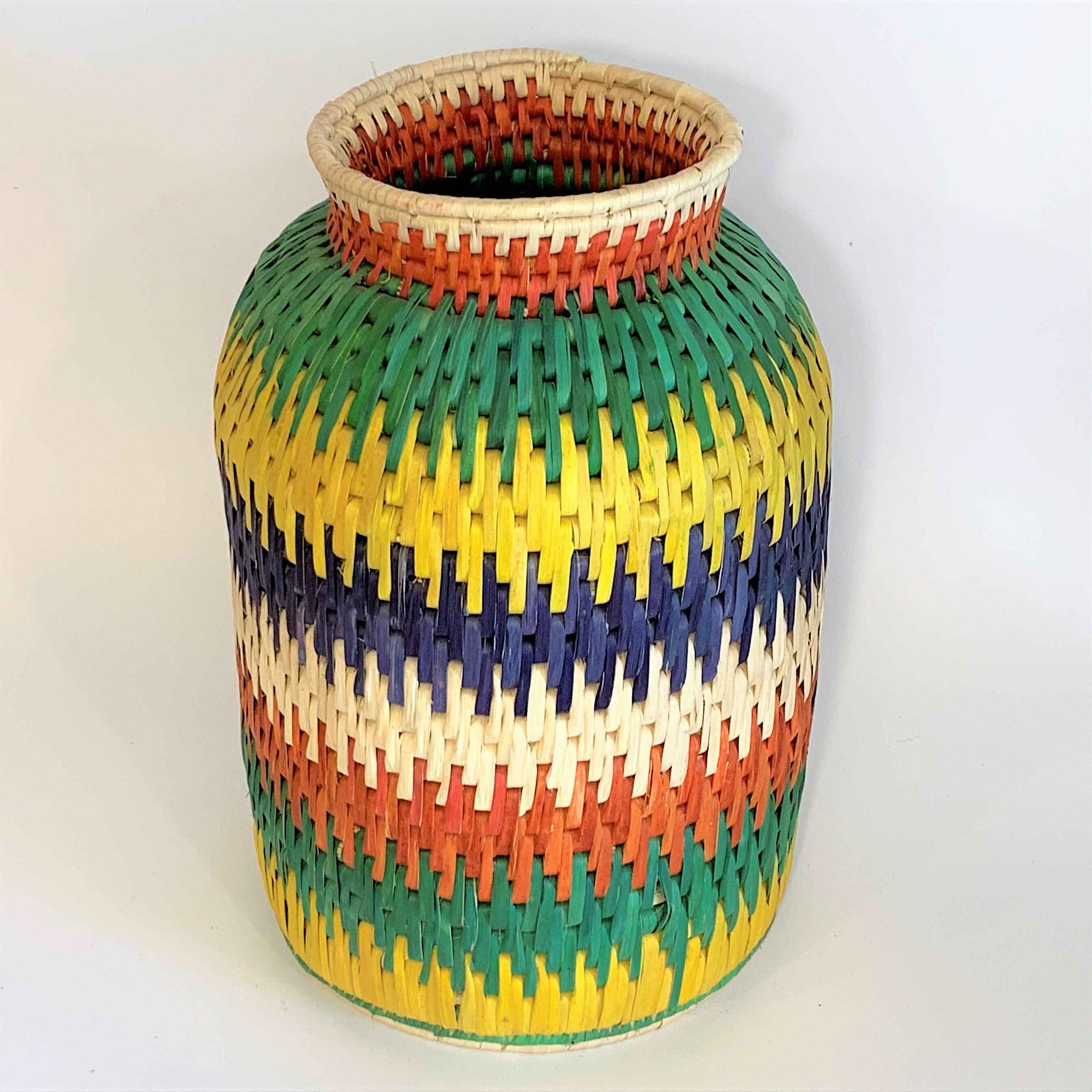 HAND WOVEN SARAIKI JAR BASKET (NMFU)